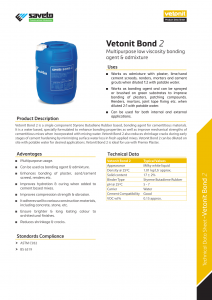 Vetonit Bond 2 -1